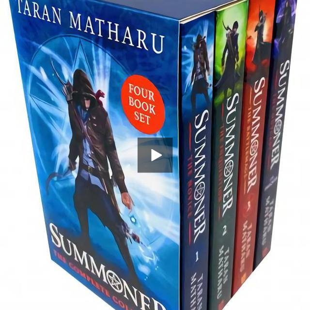 The Summoner 4 Books Box Set Collection By Taran Matharu - The Novice The Inquisitionthe Battlemag.. - books 4 people