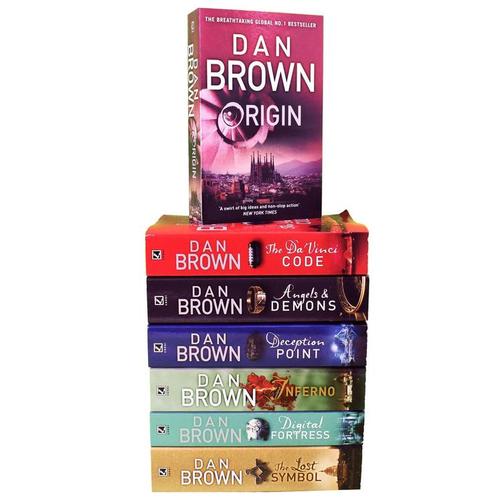 Dan Brown Robert Langdon Series 7 Books Collection Set