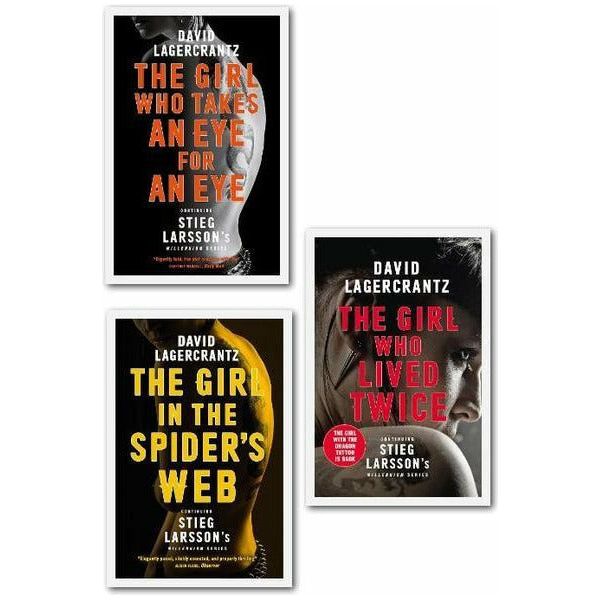 The Millennium Trilogy 3 Books Collection Set by David Lagercrantz (Books 4 - 6)