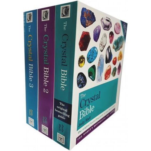 Judy Hall The Crystal Bible Volume 1-3 Books Set Collection Godsfield Bibles - books 4 people