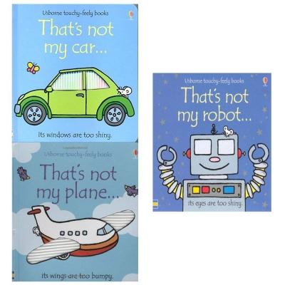 Thats Not My Boys Touchy Feely Series 3 Books Collection Set - Thats Not My Robot Thats Not My Car.. - books 4 people