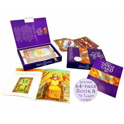 The Easy Tarot Kit - 64 Page Book And 78 Cards Deck - books 4 people