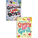 Usborne Growing Up For Girls And Boys Collection 2 Books Set Teens Young Adults - books 4 people