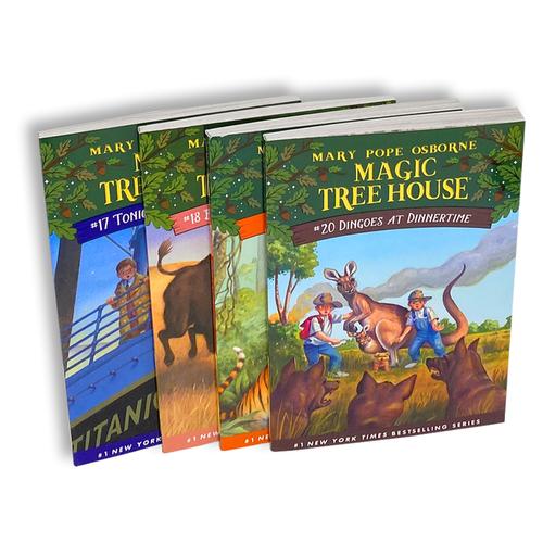 Magic Tree House Series Collection 4 Books Box Set (Books 17-20)