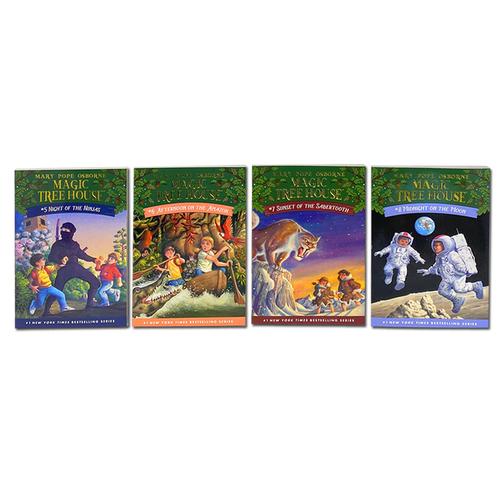 Magic Tree House Series Collection 4 Books Box Set (Books 5 - 8)