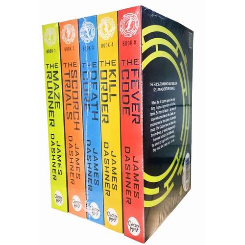 Maze Runner Series by James Dashner - 5 Books Set