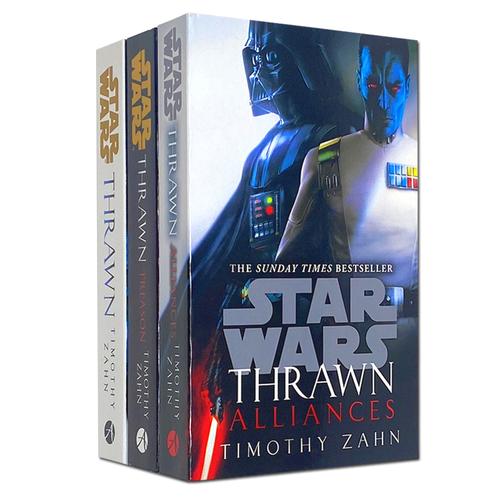 Star Wars Thrawn Series 3 Books Collection Set by Timothy Zahn (Thrawn, Alliances, Treason)