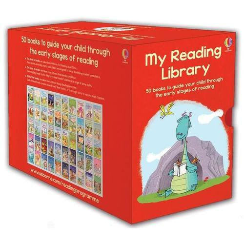 Usborne My Second Reading Library 50 Books Set Collection Set Age 4+ - New Version