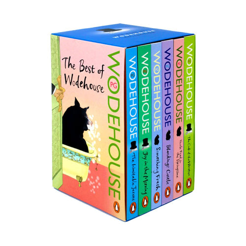 The Best of Wodehouse Collection 6 Books Set By P.G. Wodehouse (The Code of  the Woosters, Uncle Fred in the Springtime, Blandings Castle, Something 
